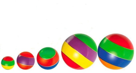 Купить Мячи резиновые (комплект из 5 мячей различного диаметра) в Острогожске 