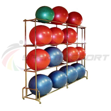 Купить Стеллаж для гимнастических мячей 16 шт в Острогожске 